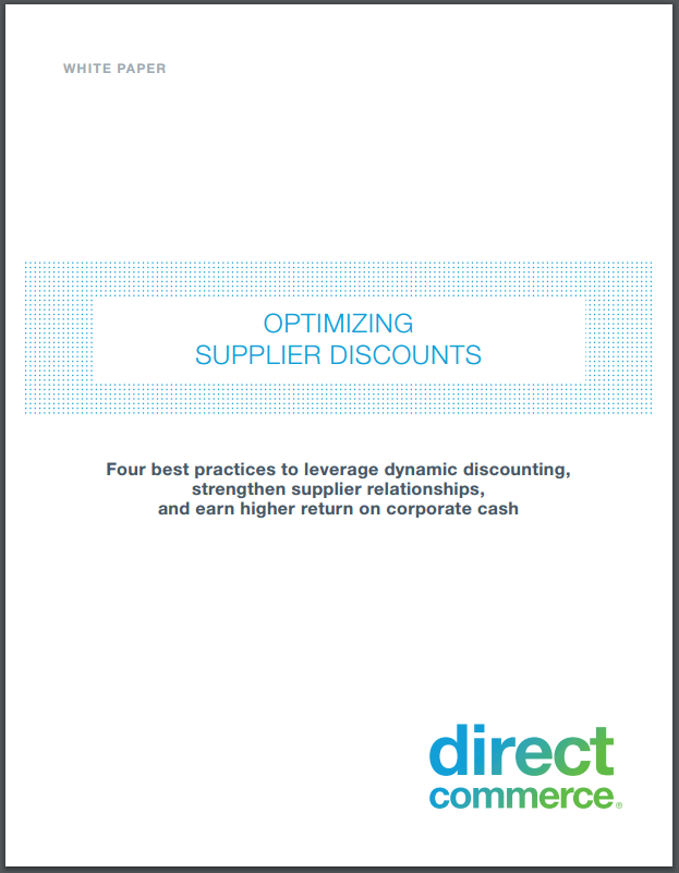 Optimizing Supplier Discounts
